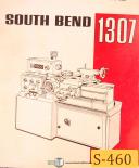 Southbend-South Bend 1307, Lathe Operations and Parts Manual 1969-1307-01